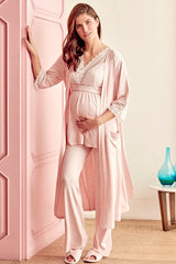 Soft Bloom Maternity 3-Piece Set