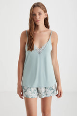 Fresh Mint Lace Set