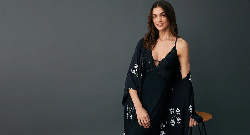 Nocturne Bloom – طقم قطعتين – غموض راقٍ وسحر خالد