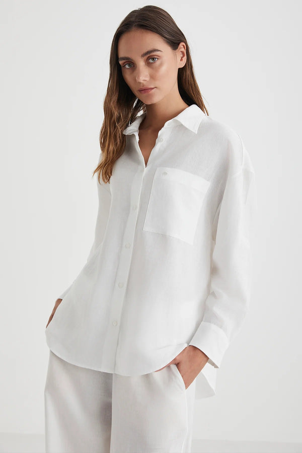 White Linen Look Comfort Duo
