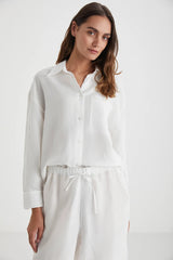 White Linen Look Comfort Duo