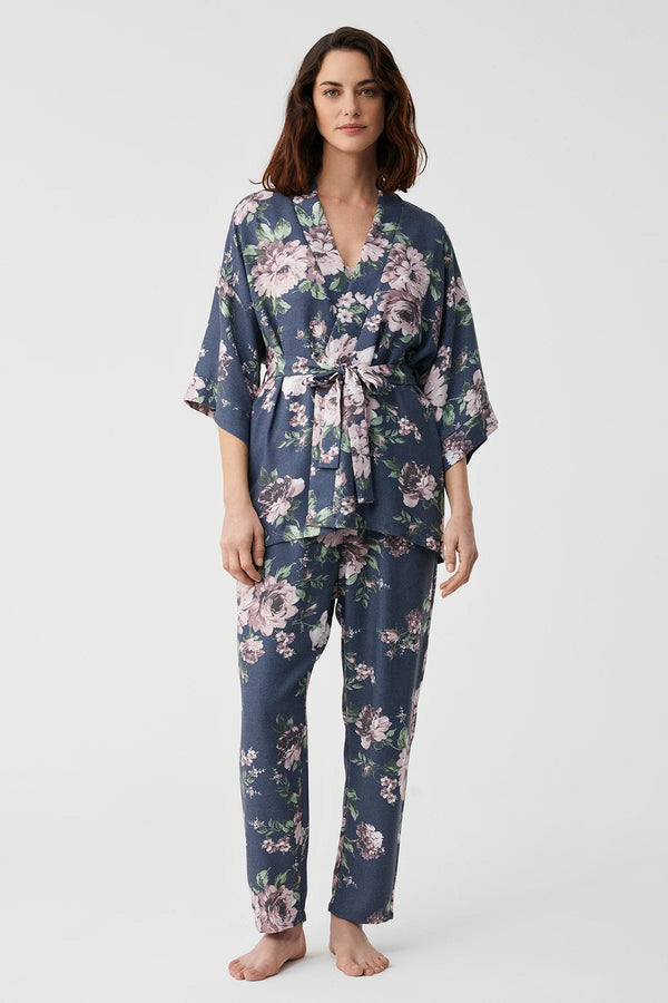 Velora three-piece pajama set