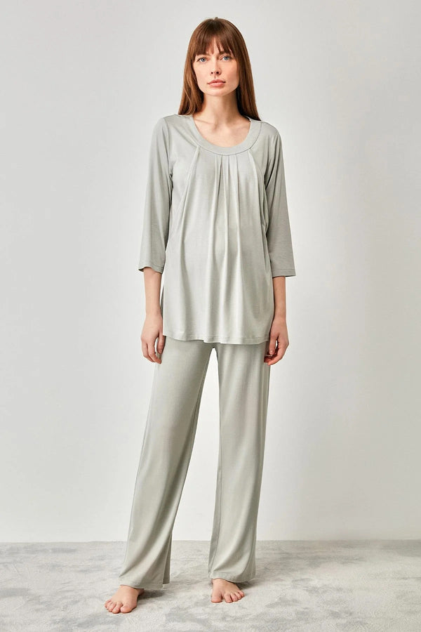 Sage Comfort Maternity Set