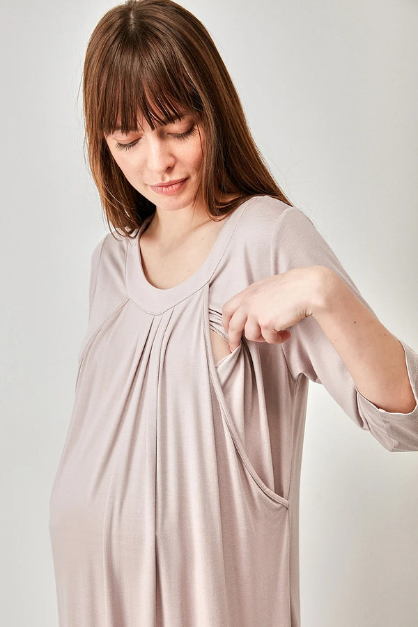Lux mood maternity dress