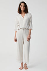 Magnolia Ivoire - طقم بيجاما قطعتين – أناقة ناعمة وأنوثة رقيقة