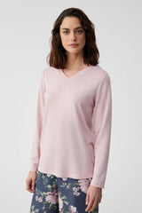 Peony Dream – طقم بيجاما من قطعتين – راحة دافئة وأناقة رومانسية