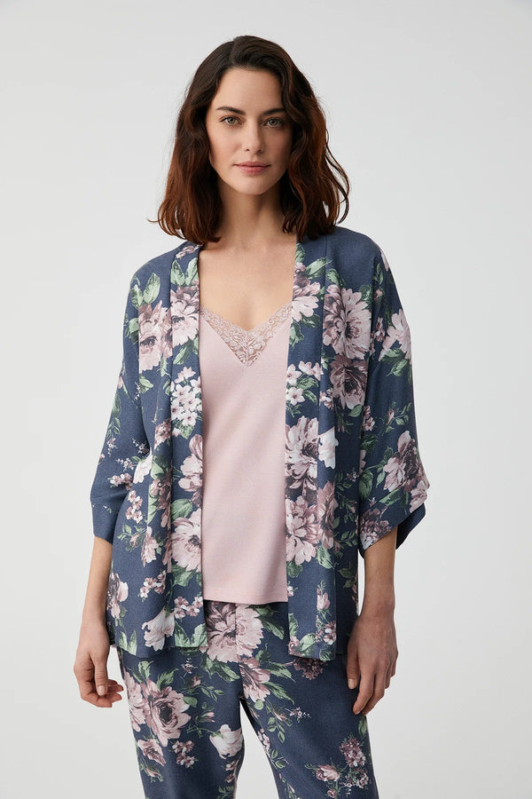 Velora three-piece pajama set