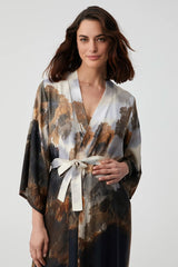 روب كيمونو للحوامل – لحظات الأمومة الهادئة