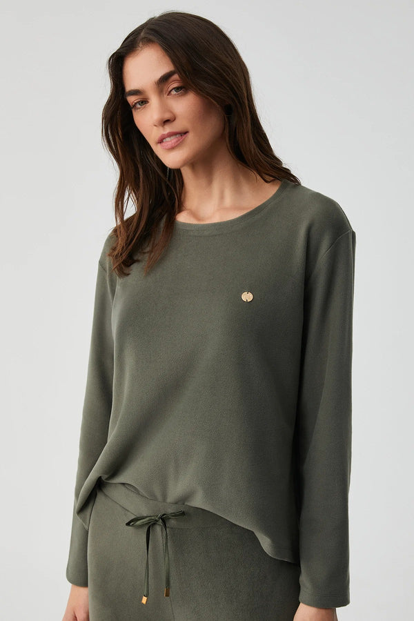 Emerald Calm – طقم من قطعتين – راحة يومية وأناقة راقية