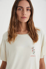Soft Feel Light Floral Pajama Set
