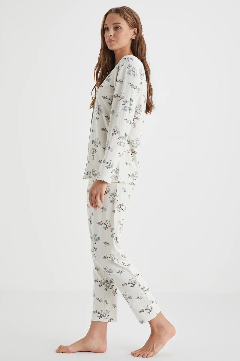 Gentle Night – Buttoned Pajama Set
