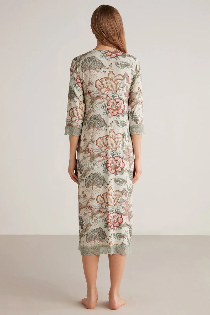 Soft textured maternity dress