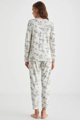 Gentle Night – Buttoned Pajama Set