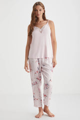 Powdered Elegance – 3-Piece Floral Set
