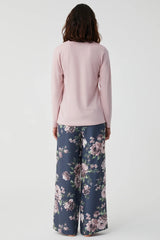 Peony Dream – طقم بيجاما من قطعتين – راحة دافئة وأناقة رومانسية