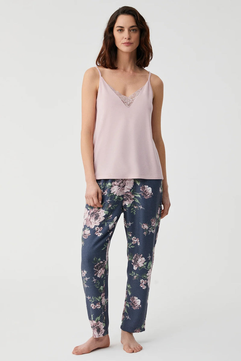 Velora three-piece pajama set