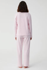 Natural soft three piece pajama set