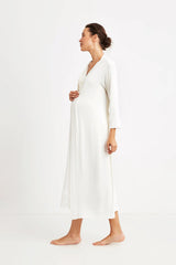 Serene Bloom Maternity Dress