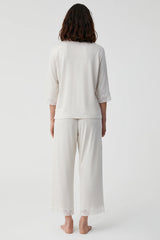 Magnolia Ivoire - طقم بيجاما قطعتين – أناقة ناعمة وأنوثة رقيقة